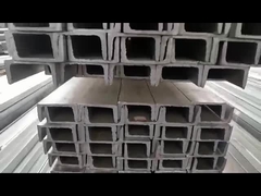 Le profil laminé à chaud SS304 316 U d'acier inoxydable forment la Manche en stock